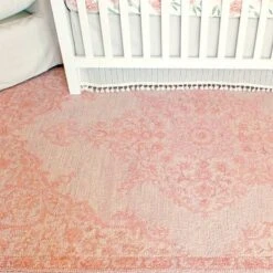 Crane Baby 5' X 7' Hand-Tufted Wool Medallion Rug - Parker Rose -Kids Furniture Shop GUEST 70433408 01ae 4626 868a 1be01e7238a5
