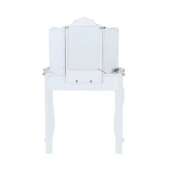 Fashion Polka Dot Gisele Play Vanity Set With Led Mirror White/Gold - Teamson Kids -Kids Furniture Shop GUEST 7533ff47 e514 4694 91b0 2eecd601bd6a