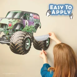 Grave Digger Wall Decal - Decalcomania -Kids Furniture Shop GUEST 7623784e 25a3 49f5 947c 37ef9924f23e