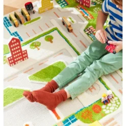 52.5"x71" Mini City 3D Play Rug - IVI -Kids Furniture Shop GUEST 76b9e538 9cd1 4529 9051 9a4e3fcf4a4c