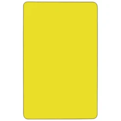 Flash Furniture Mobile 30''W X 72''L Rectangular HP Laminate Activity Table - Standard Height Adjustable Legs