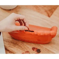 Silver Buffalo Friends Central Perk Orange Couch Figural Coin Bank Storage | Toynk Exclusive -Kids Furniture Shop GUEST 78bb3f56 eead 4fa4 8e2d 27f90adcffa6