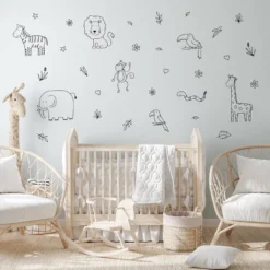 Safari Animals Wall Decor - Decalcomania -Kids Furniture Shop GUEST 7af93651 377e 4035 821f bb54f31f71d9