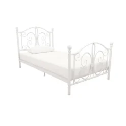 Twin Kids' Bombay Metal Bed White - Room & Joy -Kids Furniture Shop GUEST 7eadabe9 f2bf 4c83 b909 8c85d545727c
