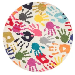 NuLOOM Pinkie Handprint Kids Area Rug -Kids Furniture Shop GUEST 801d9d9b 3a40 4c6e 85a3 4bc0041e01f1
