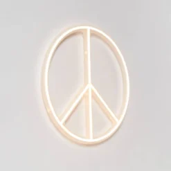 Peace Neon Kids' Wall Decor - Pillowfort™ -Kids Furniture Shop GUEST 8760d761 38ac 400d bbca 2f8c901697c9
