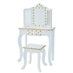 Fashion Polka Dot Gisele Play Vanity Set - Teamson Kids -Kids Furniture Shop GUEST 89455434 746e 4631 92f4 bd7421a79871