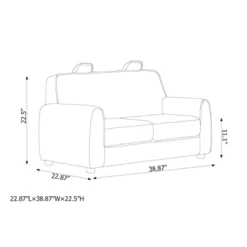 Upholstered Kids' Sofa Gray - Pillowfort™ -Kids Furniture Shop GUEST 8bd0e36e 147c 4c1d bcfb 73703a97ebdd