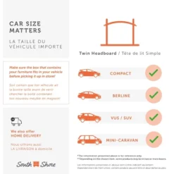 Twin Aviron Bookcase Headboard - South Shore -Kids Furniture Shop GUEST 9212e430 5d19 4991 b135 6f2b50b8059b