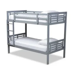 Twin Liam Bunk Bed - Baxton Studio -Kids Furniture Shop GUEST 92dfadf5 5451 47af 821b 511bd3a443e9