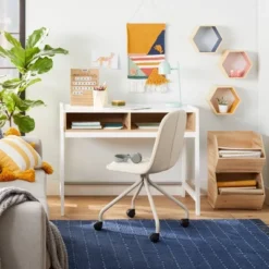 Bly Kids' Desk White - Pillowfort™ -Kids Furniture Shop GUEST 9ca002a4 6563 4787 a7e9 4f9eab3f8de7