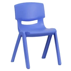 Emma And Oliver 5 Pack Plastic Stackable School Chair With 13.25" Seat Height -Kids Furniture Shop GUEST 9df6f052 1307 48e5 a198 4c557501f630