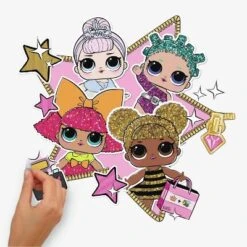L.O.L. Surprise! Peel And Stick Giant Wall Decal -Kids Furniture Shop GUEST 9f8fb532 ecf1 4a97 b284 3538474c65a6