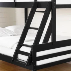 Induzy Solid Wood Bunk Beds Matte Black - South Shore -Kids Furniture Shop GUEST 9fdf8a83 e8d3 4703 91d5 f38ddcbb7bc4