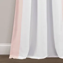 40"x84" Kids' Block Border 100% Lined Grommet Blackout Single Window Curtain Panel - Lush Décor -Kids Furniture Shop GUEST a2b888b9 7991 44c1 990f cba5c0f5b62d