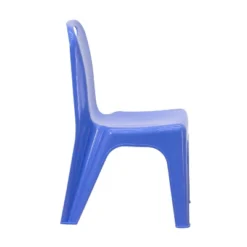 Flash Furniture 2 Pack Blue Plastic Stackable School Chair With Carrying Handle And 11" Seat Height -Kids Furniture Shop GUEST a2bd81d0 0054 402d 93a4 1676c093eef1