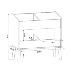 Modern Two Shelf Toy Kids' Bin White - Pillowfort™ -Kids Furniture Shop GUEST a513d7df 5c70 4fb6 90e1 444d6b09cebc