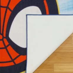 Marvel Spidey Circle 54"x78" Area Rug Blue -Kids Furniture Shop GUEST a703c698 cf23 4ad4 8976 0791df2b0eb7