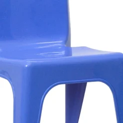 Flash Furniture 2 Pack Blue Plastic Stackable School Chair With Carrying Handle And 11" Seat Height -Kids Furniture Shop GUEST add1e332 420e 4326 a1e5 9f38b67c0974