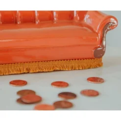 Silver Buffalo Friends Central Perk Orange Couch Figural Coin Bank Storage | Toynk Exclusive -Kids Furniture Shop GUEST afe69746 563c 41a3 bbc8 ebbf30e1480e