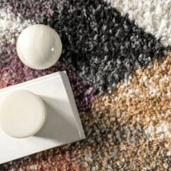 Dabney Abstract Kids Shag Area Rug -Kids Furniture Shop GUEST b146d1b4 a393 489b ad43 75ff08a665af