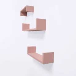 Set Of 3 Picture Ledge Shelf For Kids' Room Pink - InPlace -Kids Furniture Shop GUEST b1856866 204c 429f 8c01 a5db5ef59c0a