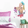 Roommates JoJo Siwa Unicorn Dream Peel And Stick Giant Wall Decal