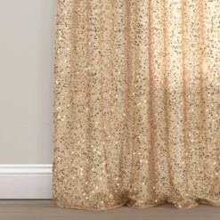 52"x84" Ballgown Glam Sparkle Sequins Window Curtain Panel - Lush Décor -Kids Furniture Shop GUEST b3eaa5dc 670f 410e 8c48 b86003169015