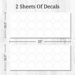 Polka Dots Wall Decor White - Decalcomania -Kids Furniture Shop GUEST b47cc10d cfac 4ae4 b7be eb67cef58971
