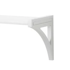36" Topsy Turvey 2 In 1 Kids' Shelf With Brackets For Underneath Or Facing Upward White - InPlace -Kids Furniture Shop GUEST ba6c7036 9b68 49fd 91b6 8f0c0e174954