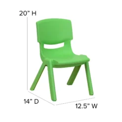 Flash Furniture 4 Pack Plastic Stackable School Chairs With 10.5" Seat Height -Kids Furniture Shop GUEST bd5d152f 9865 4162 9ea7 a1d56e04fe99