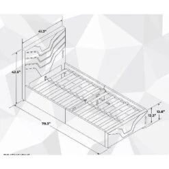 Twin Cosmos RGB Gaming Bed Black - X Rocker -Kids Furniture Shop GUEST be7027eb 4ea6 4b29 807b 59a409800fc9