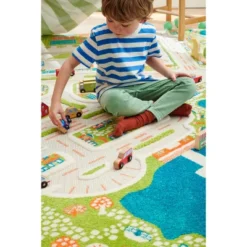 52.5"x71" Mini City 3D Play Rug - IVI -Kids Furniture Shop GUEST bed5450b 7e4a 4240 8973 2ce591396e4d