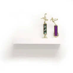 24" Floating Shelf With Lip For Kids' Room White - InPlace -Kids Furniture Shop GUEST bf63d7c6 def8 4c76 b80f dbc202516bf4