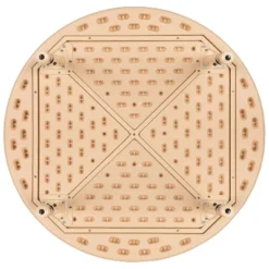 Emma And Oliver 45" Round Natural Plastic Height Adjustable Activity Table - School Table For 4 -Kids Furniture Shop GUEST c2cf2a27 c639 4f90 a803 4fb646ad6b53