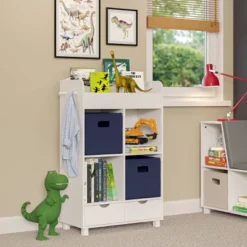 Kids' Book Nook Cubby Storage Cabinet With Bookrack - RiverRidge Home -Kids Furniture Shop GUEST d6c08044 2af8 4bdb a0a0 869ad6982783