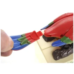 Insten Parrot Piggy Bank Robotic Coin Munching Toy Money Box, Red, 6.6x6.5 Inches -Kids Furniture Shop GUEST deff25c7 f6ed 4329 9ed2 1a3c83056add