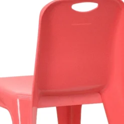 Flash Furniture 4 Pack Plastic Stackable School Chair With Carrying Handle And 11'' Seat Height -Kids Furniture Shop GUEST e138b11b 99b1 49c0 8853 acc0b8de1a34