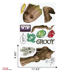 Groot Wall Decal - Decalcomania -Kids Furniture Shop GUEST e2a36a59 a258 4b5a a37f c60135a26681