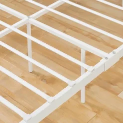 Twin Country Poetry Complete Metal Platform Bed White - South Shore -Kids Furniture Shop GUEST e410e046 848d 4643 9ff6 48ffc6cccd54