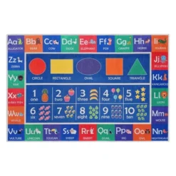Educational Kids Cotton Rug For Playrooms, Kids Rooms, Classrooms -Kids Furniture Shop GUEST e5adc04f dbd9 4bdb 95a6 3591309ce97b