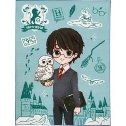 KC CUBS | Harry Potter Wizarding World Boy & Girl Kids Modern Décor For Nursery Bedroom Or Classroom Rug Carpet, Harry Potter -Kids Furniture Shop GUEST e6533091 089b 4645 94b2 66c7b745b088