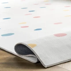 NuLOOM Calla Kids Polka Dot Nursery Or Playroom Area Rug -Kids Furniture Shop GUEST e82948d5 0357 4ee8 8d85 8074e80173b2