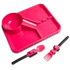 3pc Plastic Dinnerware Set - Dinneractive -Kids Furniture Shop GUEST e9ec5a95 7cef 4ad2 894e 369df6ee8d25