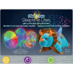 Sleeptime Lite Dinosaur Plush LED Nightlight Blue - Pillow Pets -Kids Furniture Shop GUEST ec1e0b2a d02a 4cc0 b201 94497dad8190