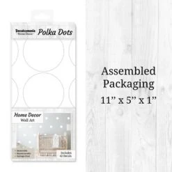 Polka Dots Wall Decor White - Decalcomania -Kids Furniture Shop GUEST f0dc03f6 cd43 4401 a9e7 e0cb511b2502