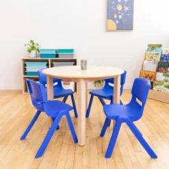 ECR4Kids Plastic School Stack Chair For Indoors And Outdoors, 12in Seat Height, 4-Pack -Kids Furniture Shop GUEST f31ce477 6471 46aa a12f e0d8949299cc