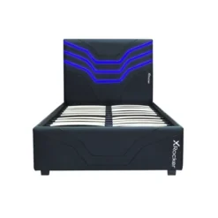 Twin Cosmos RGB Gaming Bed Black - X Rocker -Kids Furniture Shop GUEST f47250f2 4143 448e a8d5 266ff291e7f5