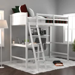 Twin Alexis Wood Arch Loft Bed With Desk - Hillsdale Furniture -Kids Furniture Shop GUEST f98f3bb8 aceb 4a97 bc70 71d1fe4176d5