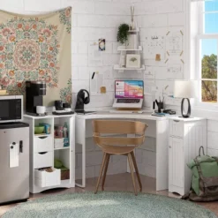 Kids' Corner Ladder Wall Shelf White - RiverRidge Home -Kids Furniture Shop GUEST fab96323 3fab 49b2 b791 f9bb2c4417a3